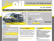 Tablet Screenshot of danoil.ie
